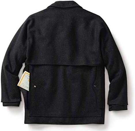 Filson Double Mackinaw Wool Cruiser Jacket Charcoal Large: Buy